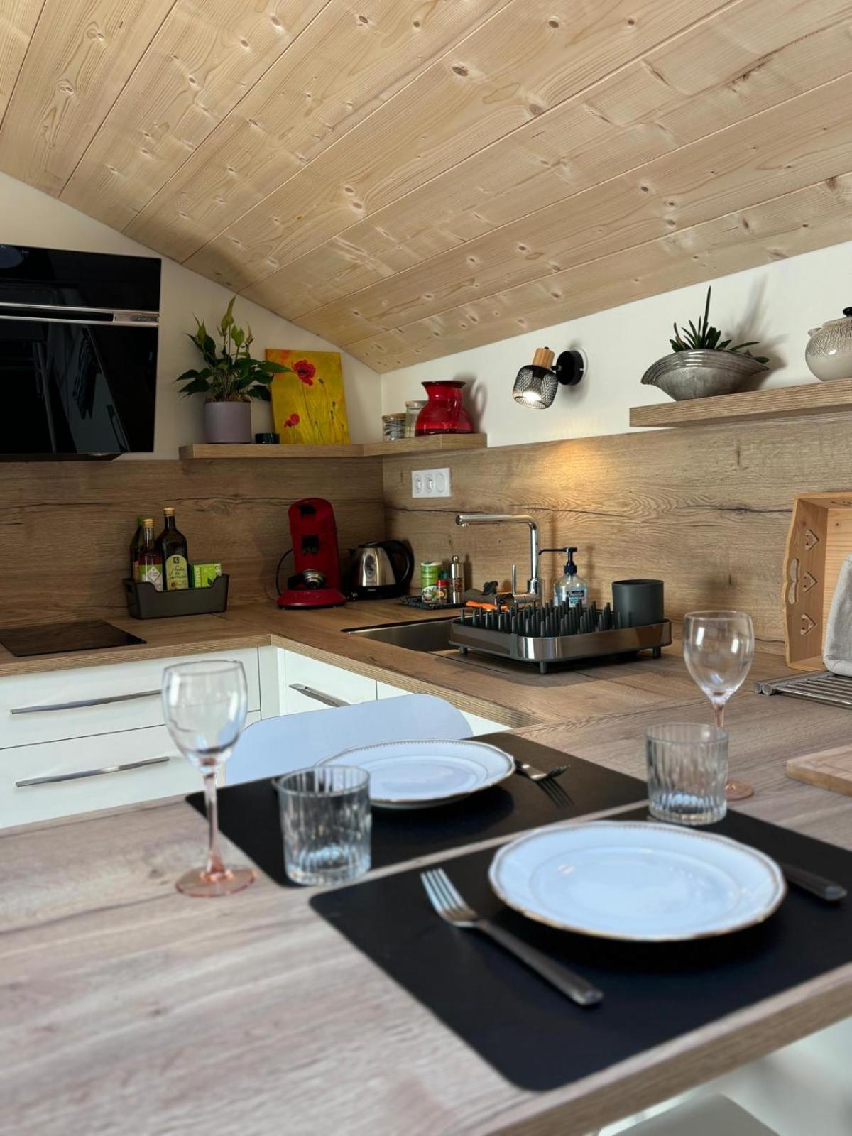 Appartement Sous Le Saule à Nods Extérieur photo