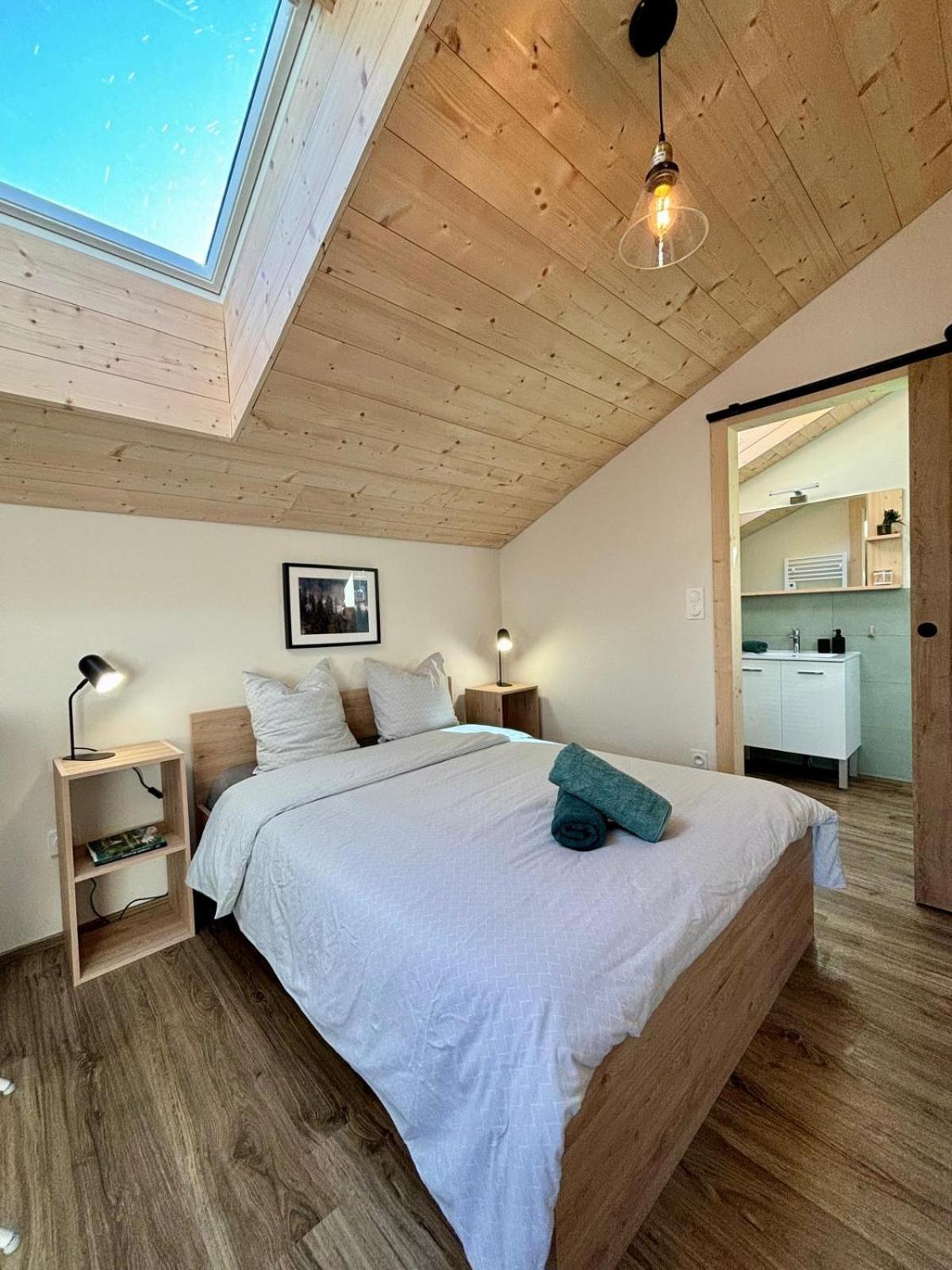 Appartement Sous Le Saule à Nods Extérieur photo