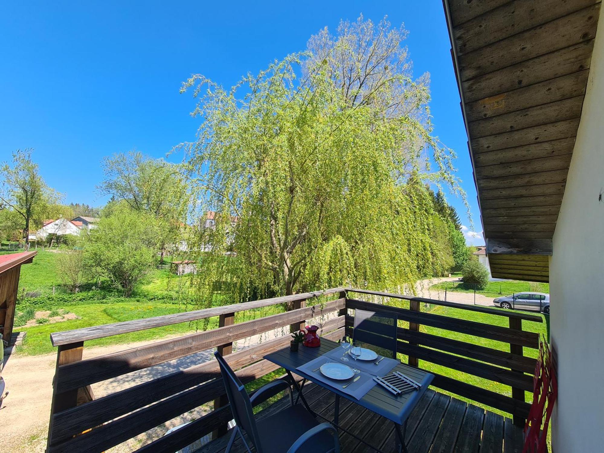 Appartement Sous Le Saule à Nods Extérieur photo